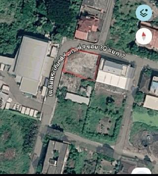 ขายที่200วา เฉลิมพระเกียรติร.9ซอย30แยก7